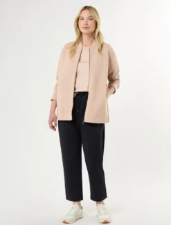 T-shirt in jersey di cotone - ROSA ANTICO