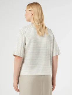 T-shirt in jersey di cotone - TORTORA