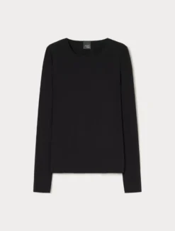 T-shirt in jersey - NERO