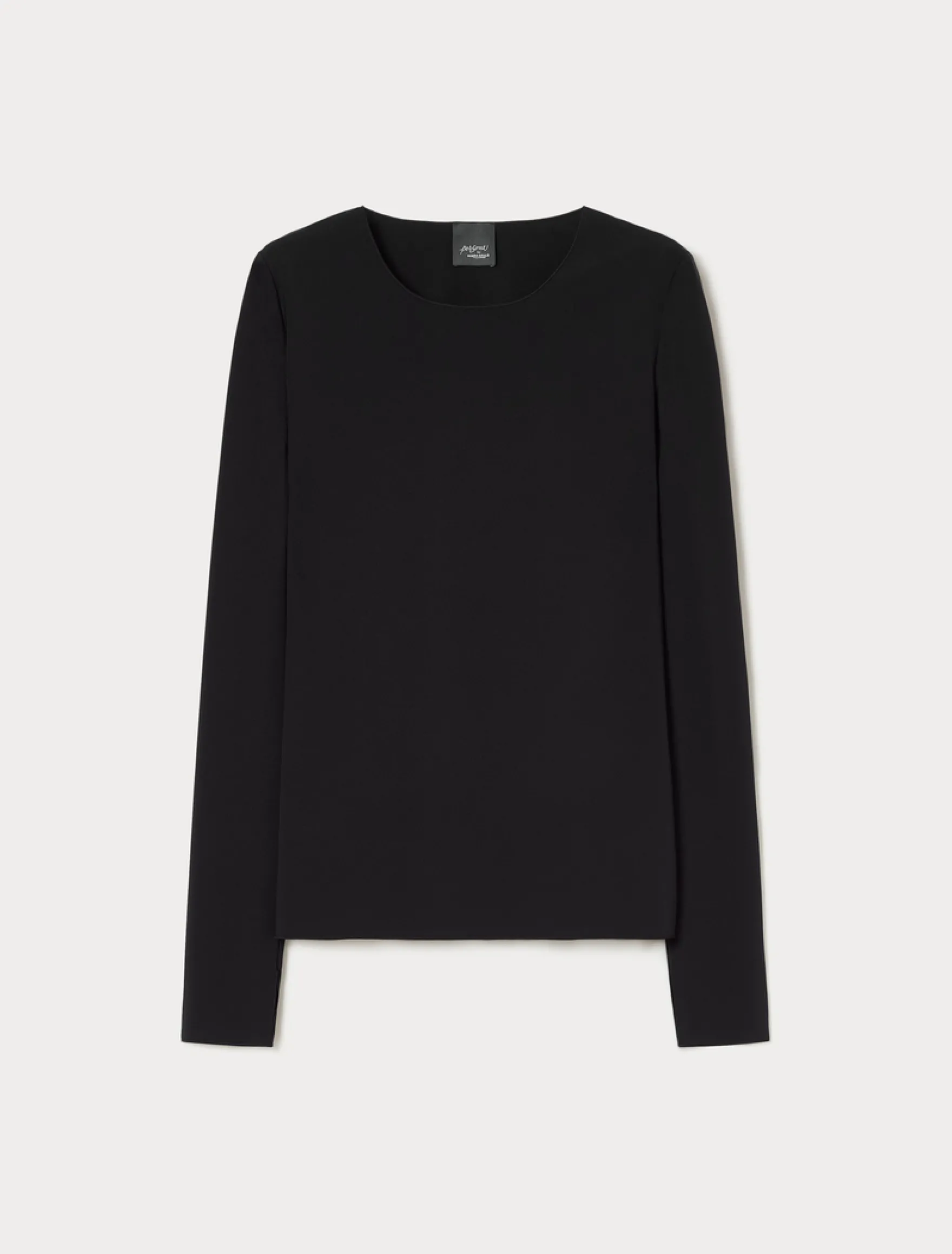 T-shirt in jersey - NERO