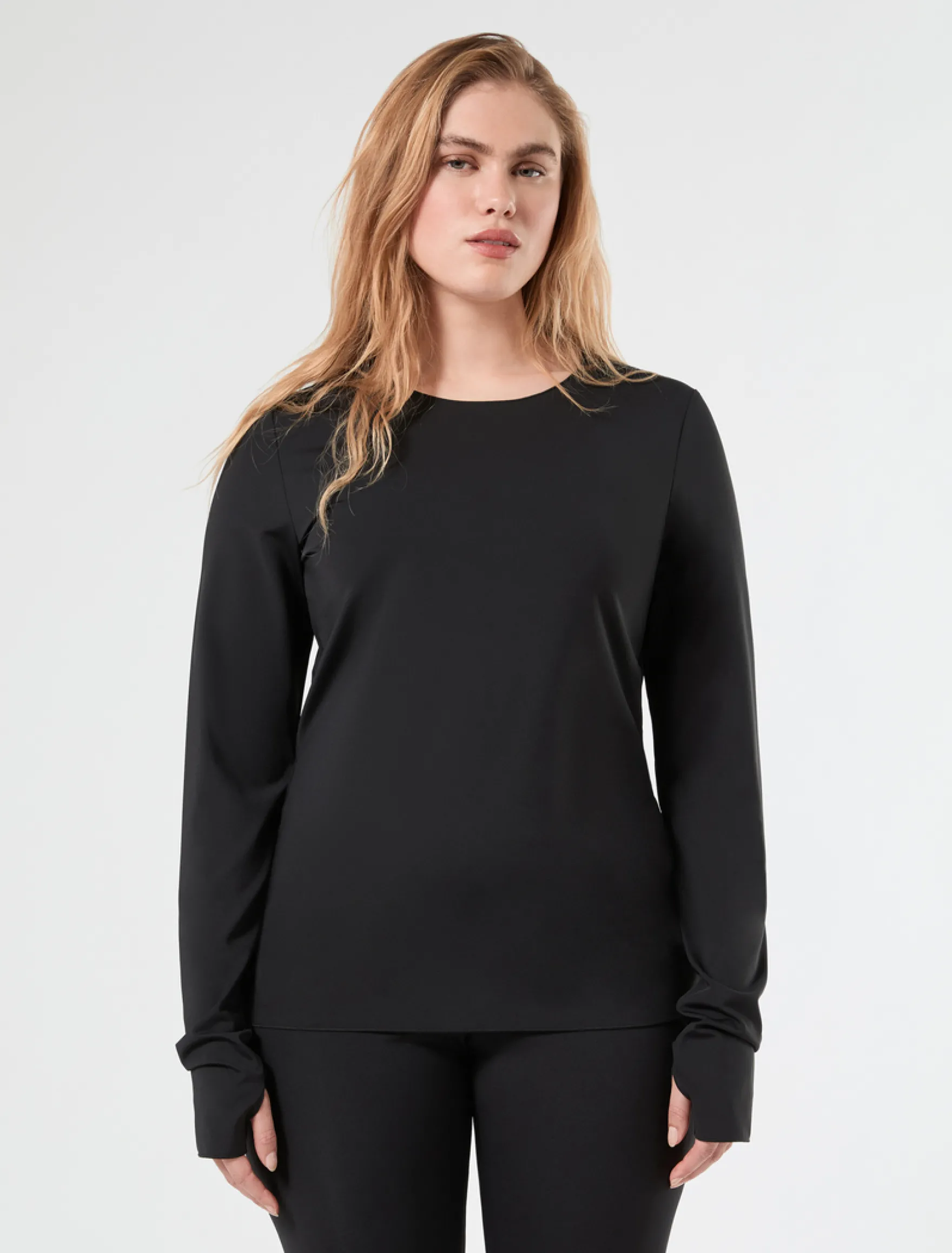 T-shirt in jersey - NERO
